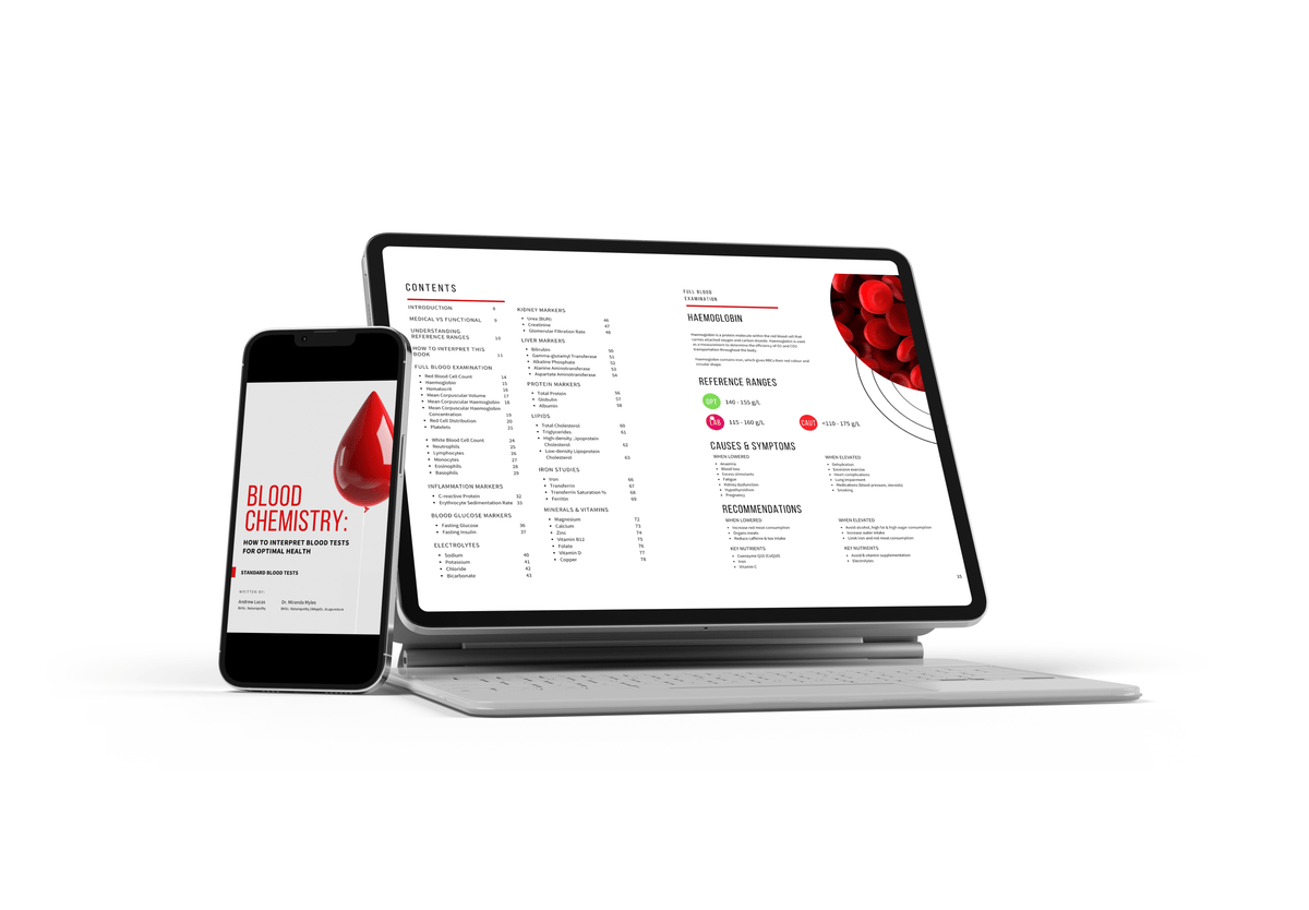 Blood Chemistry: How to Interpret Blood Tests for Optimal Health (eBook)
