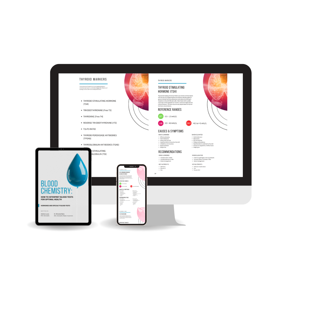Blood Chemistry: How To Interpret Blood Tests for Optimal Health – Hormones and Specialty Tests (eBook)